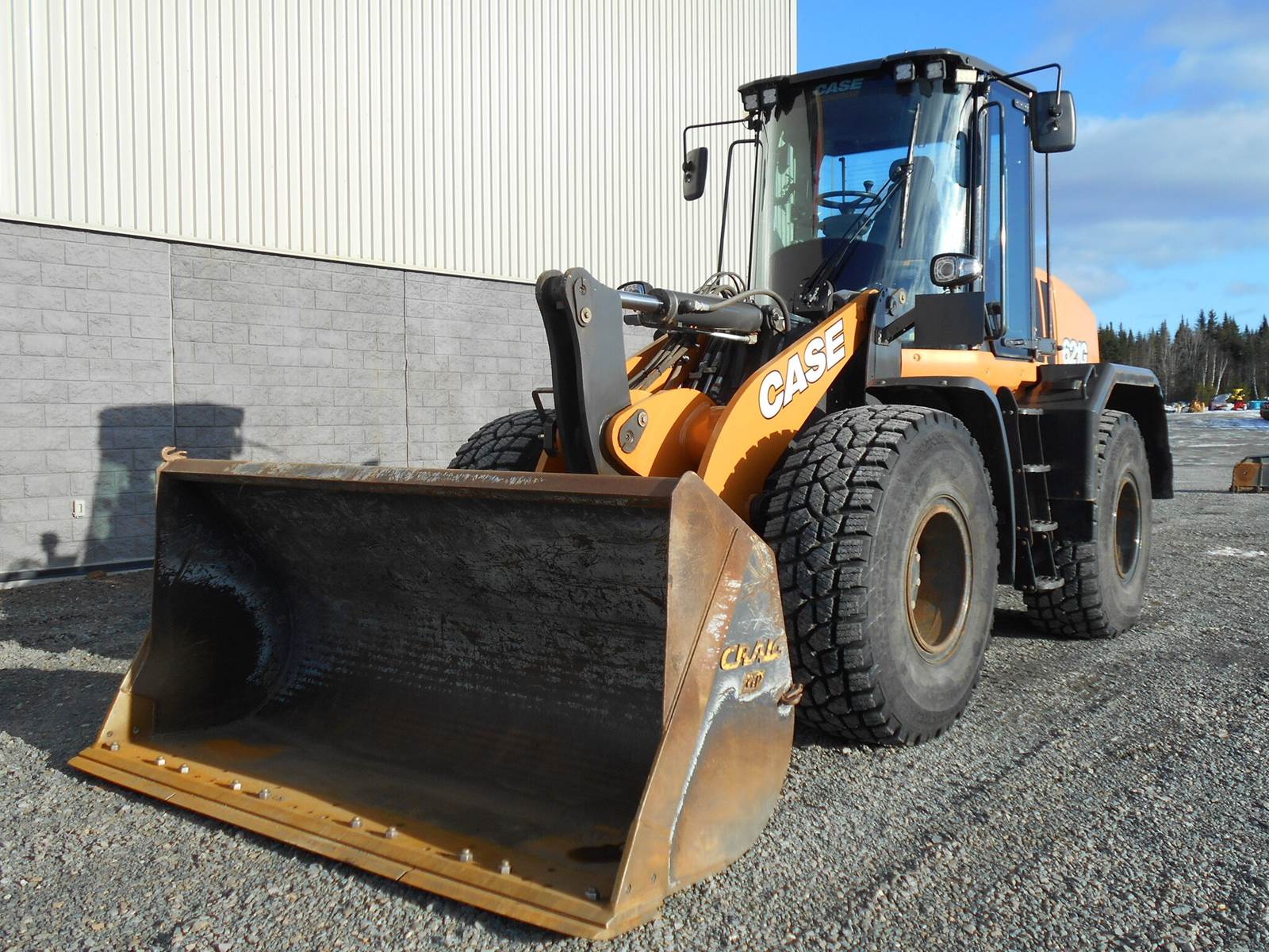 2021 Case 621G Backhoe For Sale, 868 Hours Fredericton, NB, Canada