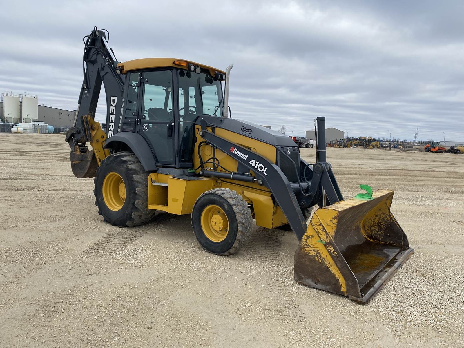 2019 John Deere 410L Backhoe For Sale, 4,334 Hours Winnipeg, MB