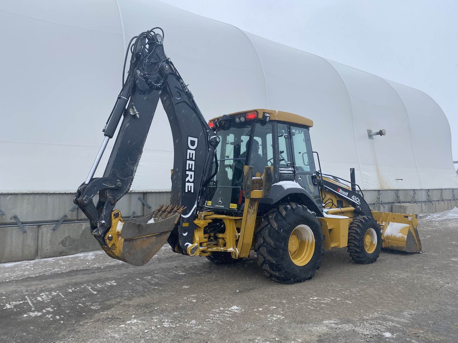 2016 John Deere 410L Backhoe For Sale, 2,630 Hours Calgary, AB