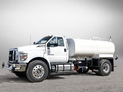 Ford F-750 Single Axle Chemical Tank Truck