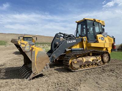 John Deere 755K Crawler Loader
