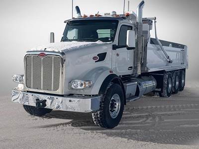 Peterbilt 567 Tri Axle Dump Truck - 565HP
