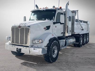 Peterbilt 567 Tri Axle Dump Truck - 565HP