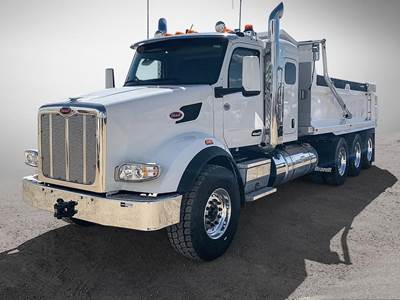 Peterbilt 567 Tri Axle Dump Truck - 565HP