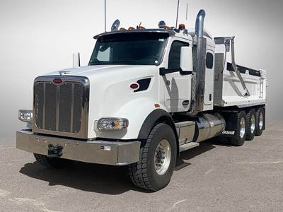 Peterbilt 567 Tri Axle Dump Truck - 565HP