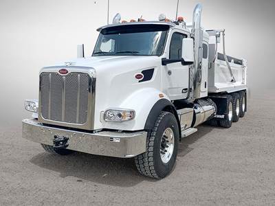 Peterbilt 567 Tri Axle Dump Truck - 565HP