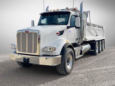 Peterbilt 567 Tri Axle Dump Truck - 565HP