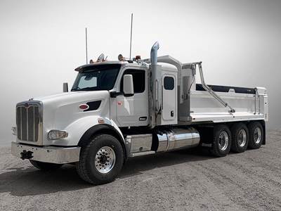 Peterbilt 567 Tri Axle Dump Truck - 565HP