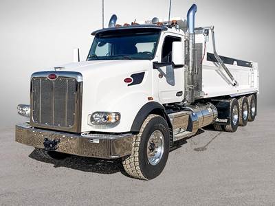 Peterbilt 567 Tri Axle Dump Truck - 565HP