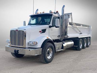 Peterbilt 567 Tri Axle Dump Truck - 565HP