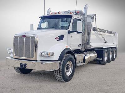 Peterbilt 567 Tri Axle Dump Truck - 565HP