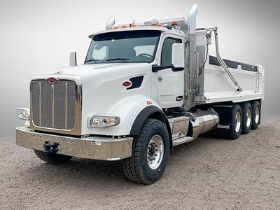 Peterbilt 567 Tri Axle Dump Truck - 565HP
