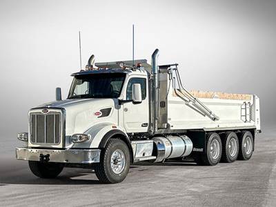 Peterbilt 567 Tri Axle Dump Truck - 510HP