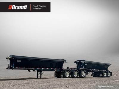 LoadLine SIDE DUMP GRAV End Dump Trailer