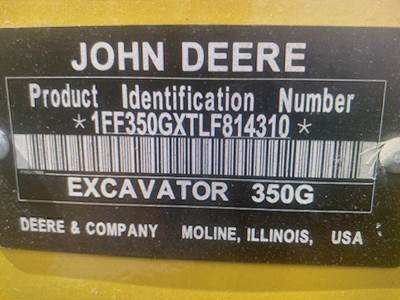 John Deere 350G LC Excavator