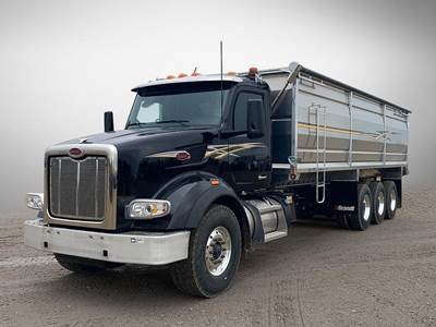 Peterbilt 567 Tri Axle Farm / Grain Truck - 565HP