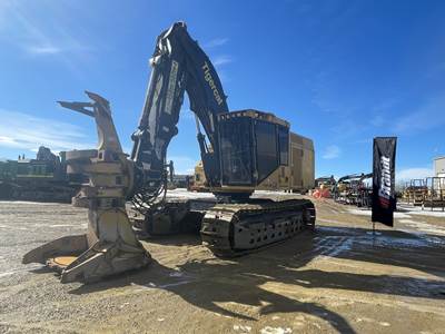 Tigercat X870D Track Feller Buncher