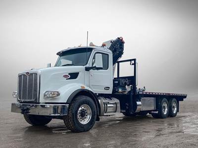 Peterbilt 567 Tandem Axle Flatbed Truck - 510HP