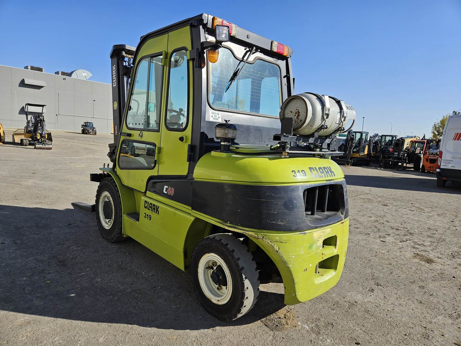 2016 Clark C40LGP Forklift For Sale, 4,158 Hours Regina, SK, Canada