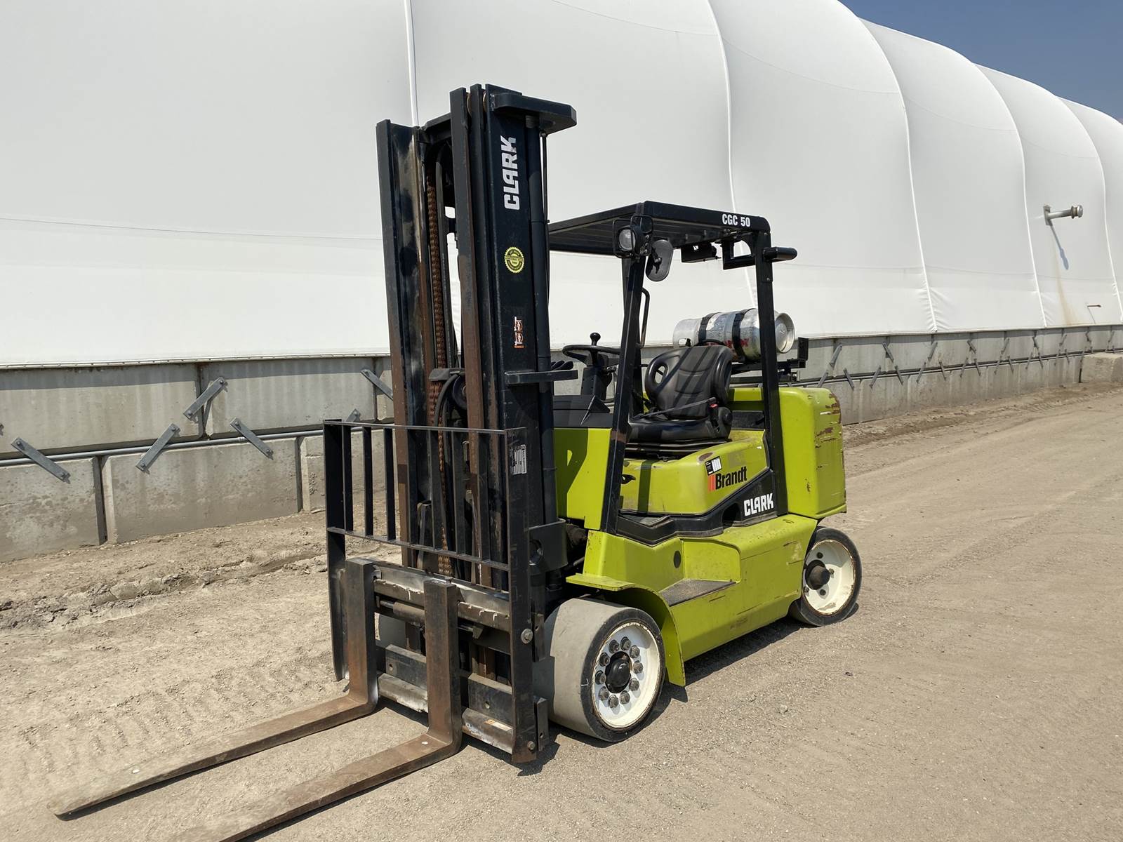 2010 Clark CGC50 Forklift For Sale, 9,817 Hours Regina, SK, Canada