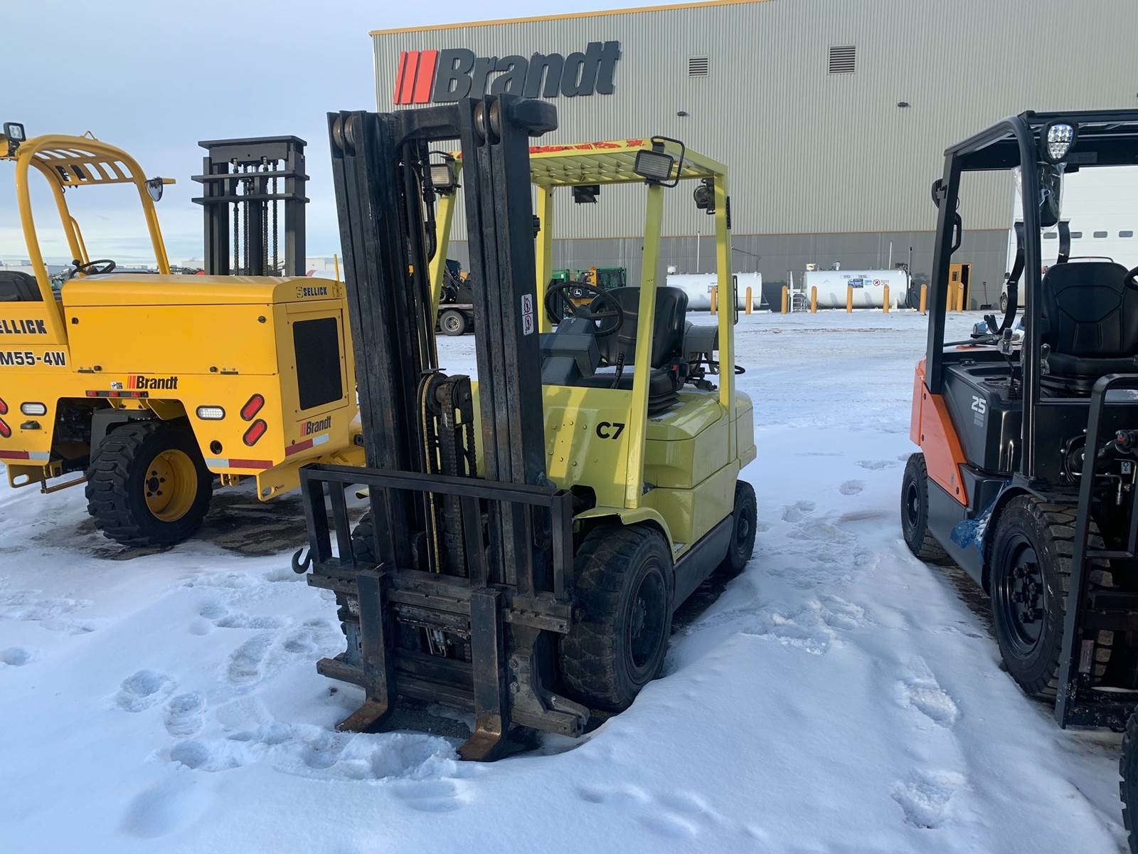 1997 Hyster H50XM Forklift For Sale, 6,478 Hours Calgary, AB, Canada