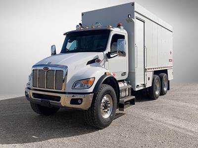 Peterbilt 548 Tandem Axle Fuel & Lube Truck - Paccar, 350HP