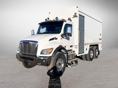 Peterbilt 548 Tandem Axle Fuel & Lube Truck - 350HP