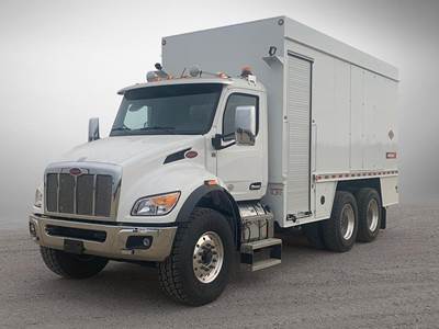 Peterbilt 548 Tandem Axle Fuel & Lube Truck - 350HP
