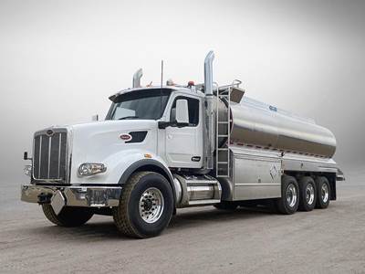 Peterbilt 567 Tri Axle Fuel & Lube Truck - 510HP
