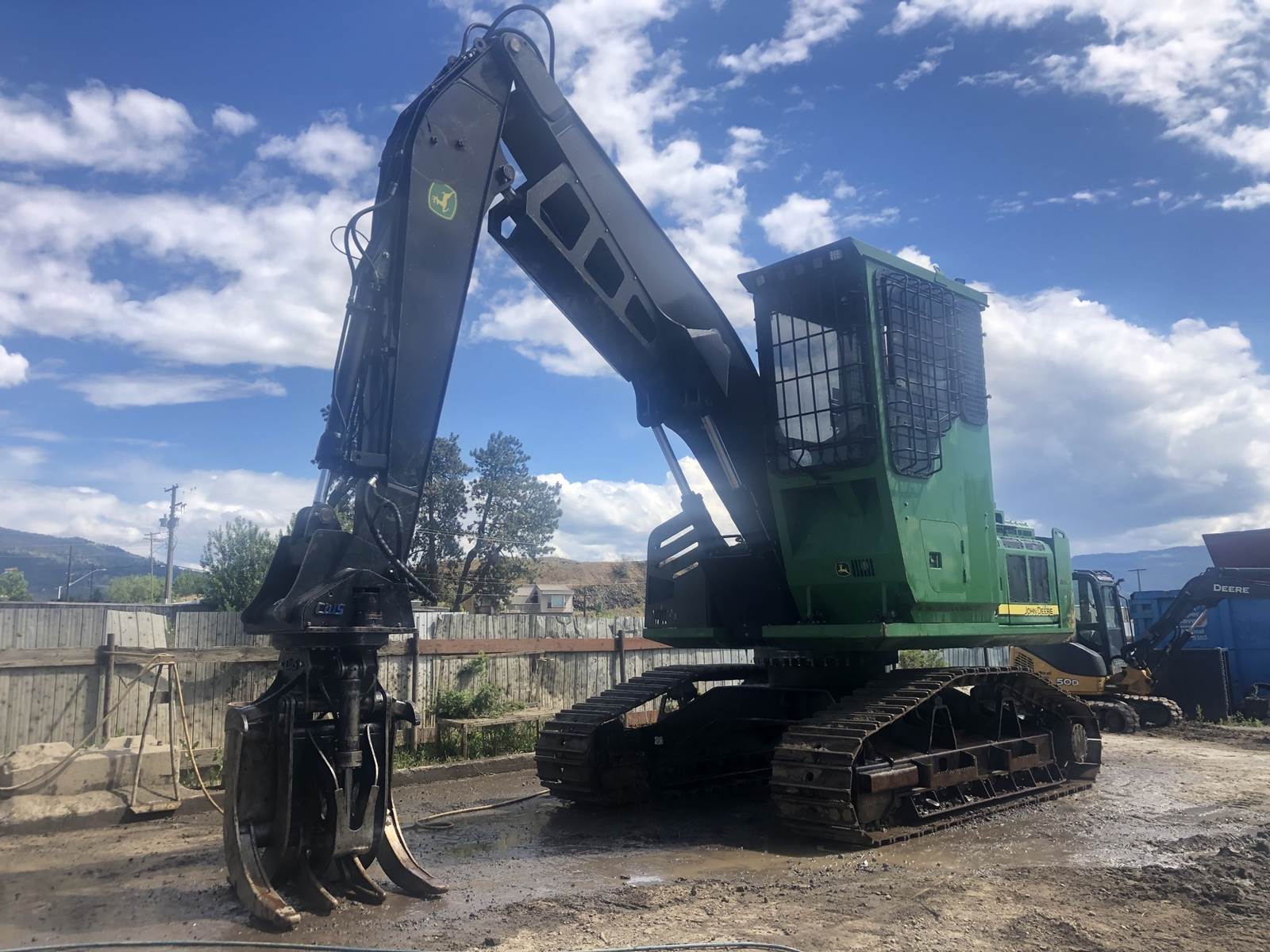 2012 John Deere 2154D Log Loader For Sale, 19,259 Hours Vernon, BC