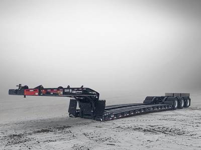 Brandt C550 Lowboy Trailer