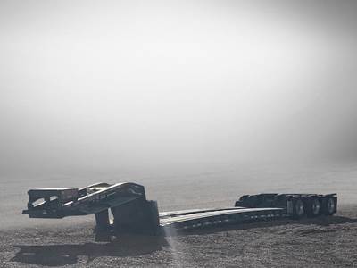 Brandt C550 Lowboy Trailer