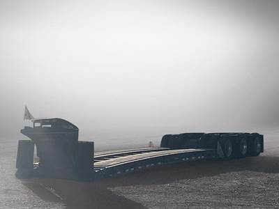 Brandt C550 Lowboy Trailer