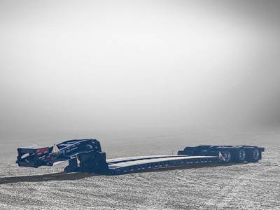 Brandt C550 Lowboy Trailer