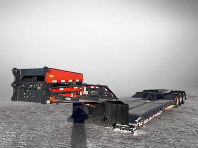 Brandt H550 Lowboy Trailer