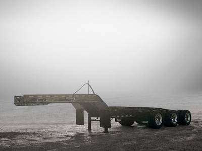 Brandt S50 Lowboy Trailer