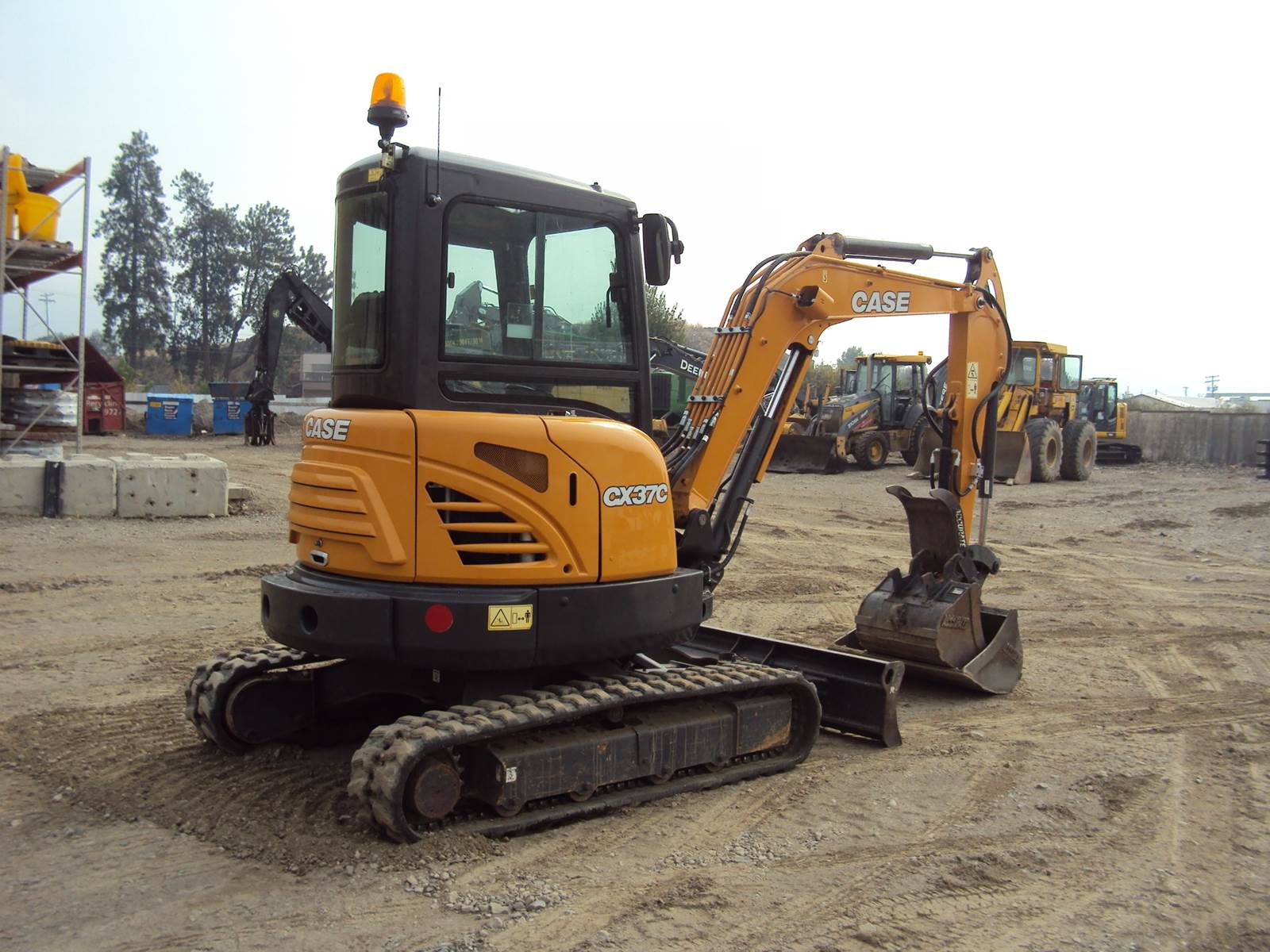 2019 Case CX37C Mini Excavator For Sale, 1,340 Hours Vernon, BC