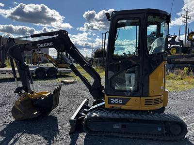 John Deere 26G Mini Excavator