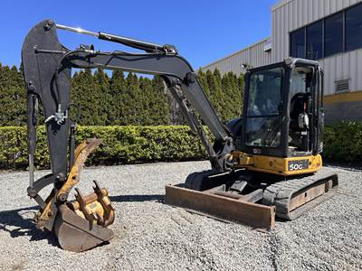 John Deere 50G Mini Excavator
