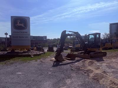 John Deere 50G Mini Excavator