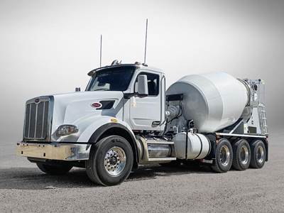 Peterbilt 567 Tri Axle Mixer / Ready Mix / Concrete Truck - 510HP