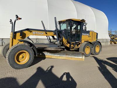 John Deere 870G Motor Grader