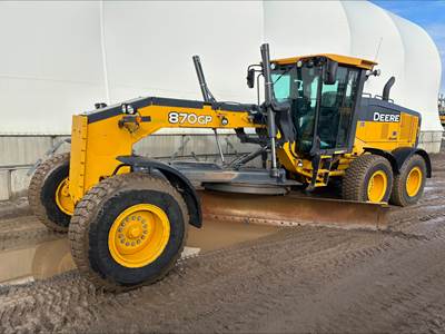 John Deere 870G Motor Grader