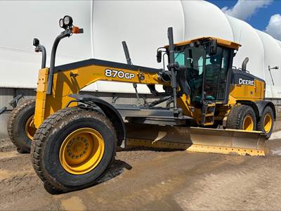 John Deere 870G Motor Grader