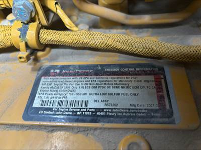 John Deere 872G Motor Grader