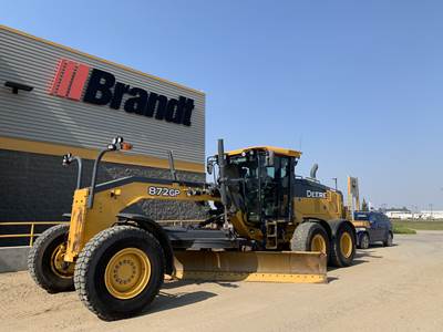 John Deere 872G Motor Grader