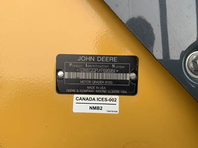 2019 John Deere 872GP Motor Grader For Sale, 5,280 Hours | Regina, SK ...