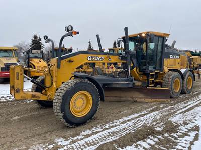 John Deere 872GP Motor Grader