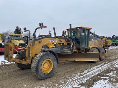 John Deere 872GP Motor Grader