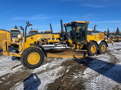 John Deere 872GP Motor Grader